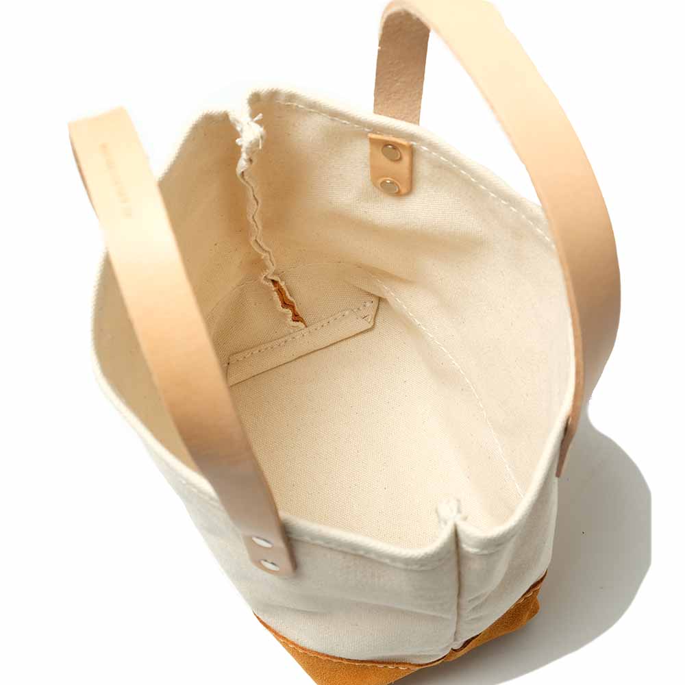 HERITAGE LEATHER CO. - Mini Tote - Suede Bottom - HLC-8663