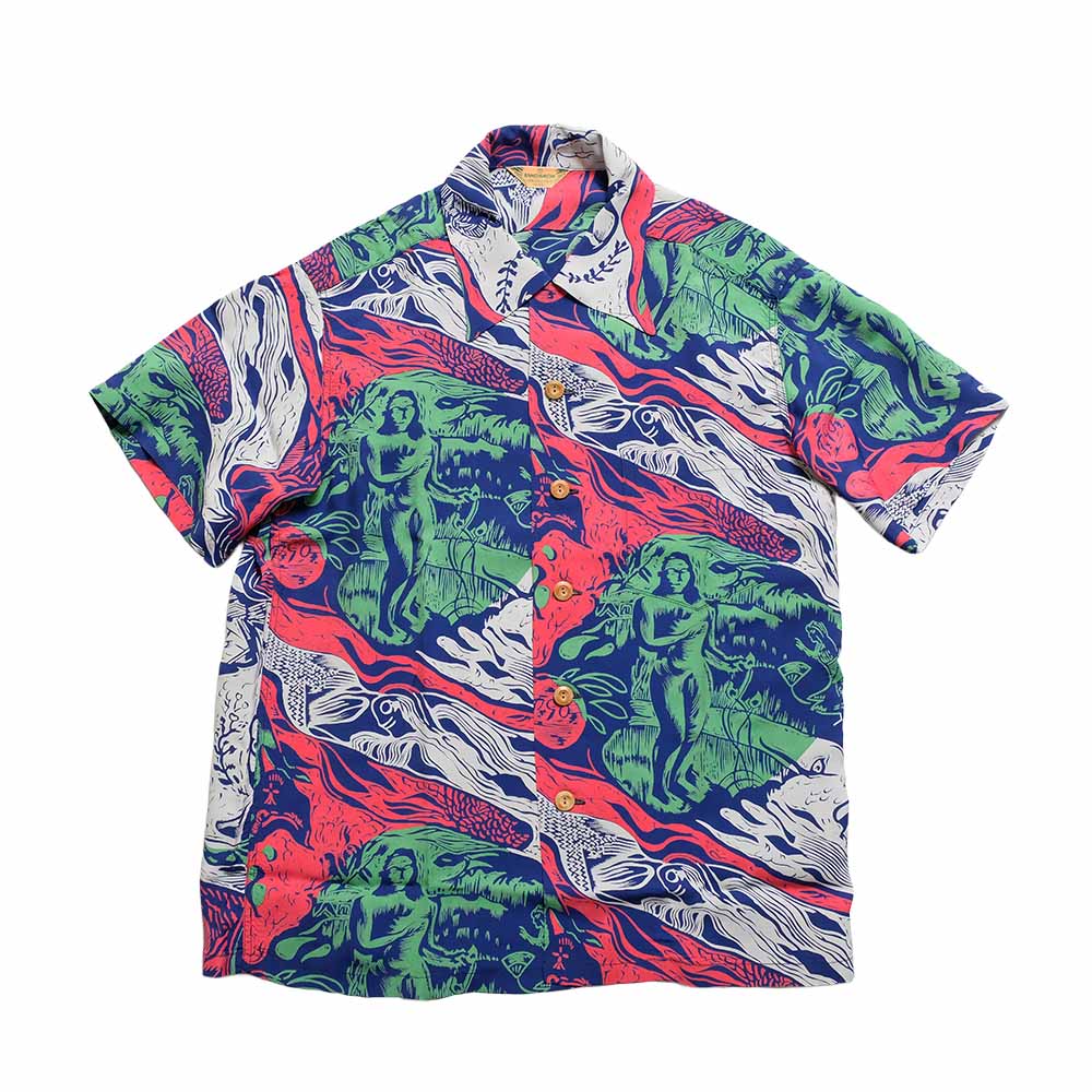 SUN SURF - SPECIAL EDITION - GAUGUIN WOODCUT MYSTIC - SHORT SLEEVE - SS39673