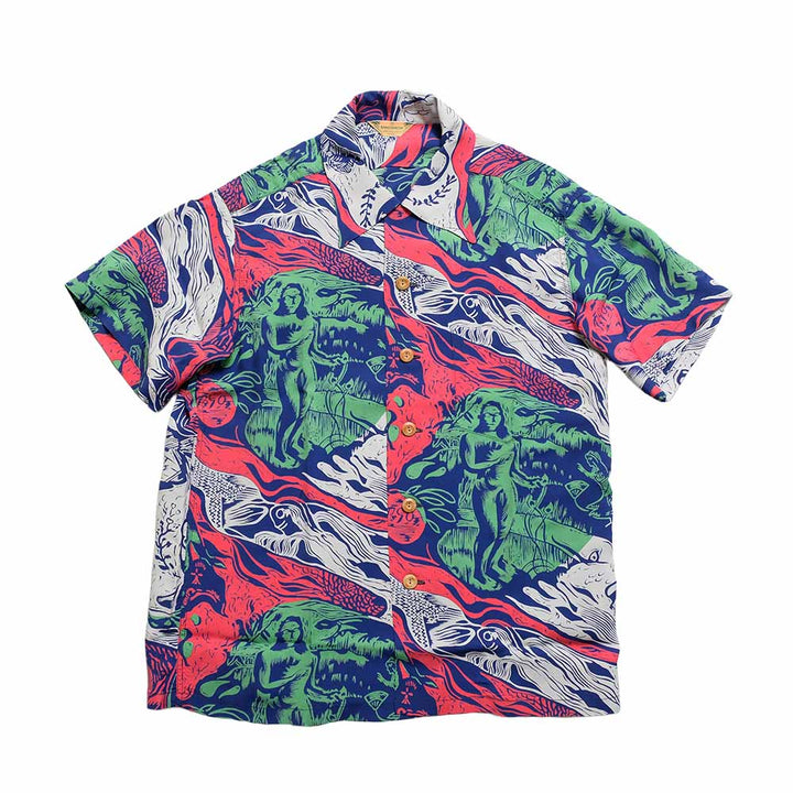 SUN SURF - SPECIAL EDITION - GAUGUIN WOODCUT MYSTIC - SHORT SLEEVE - SS39673