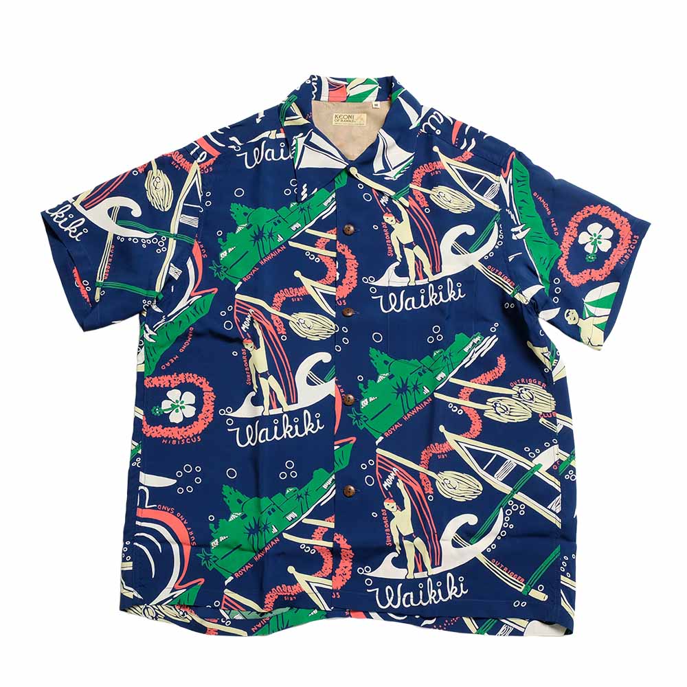SUN SURF - KEONI OF HAWAII - WAIKIKI SAND - by JOHN MEIGS - SS39741