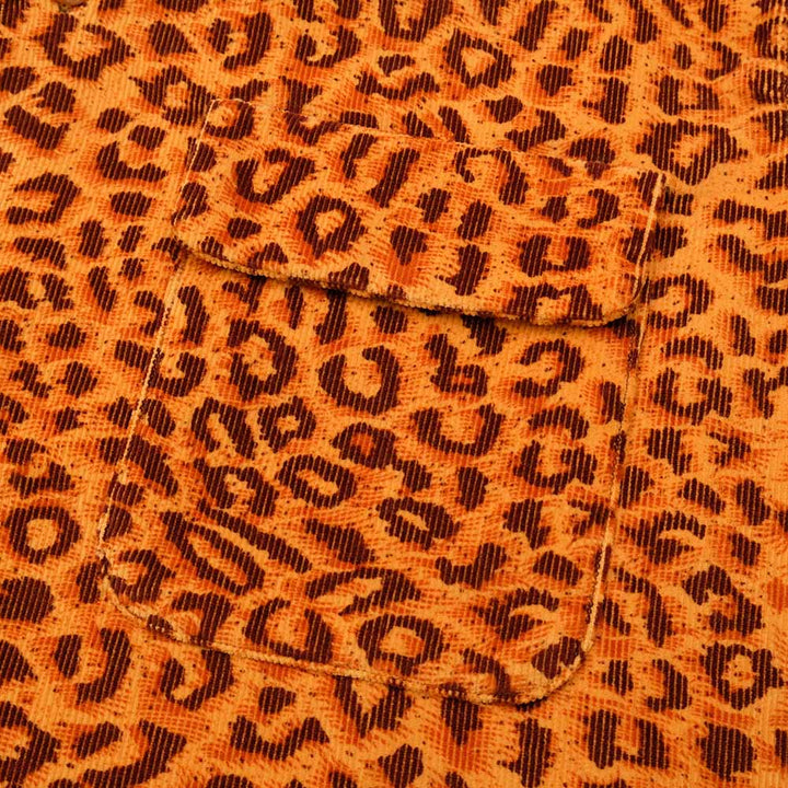 STYLE EYES - Late 1950s Style Corduroy Sports Shirt - LEOPARD - SE29173