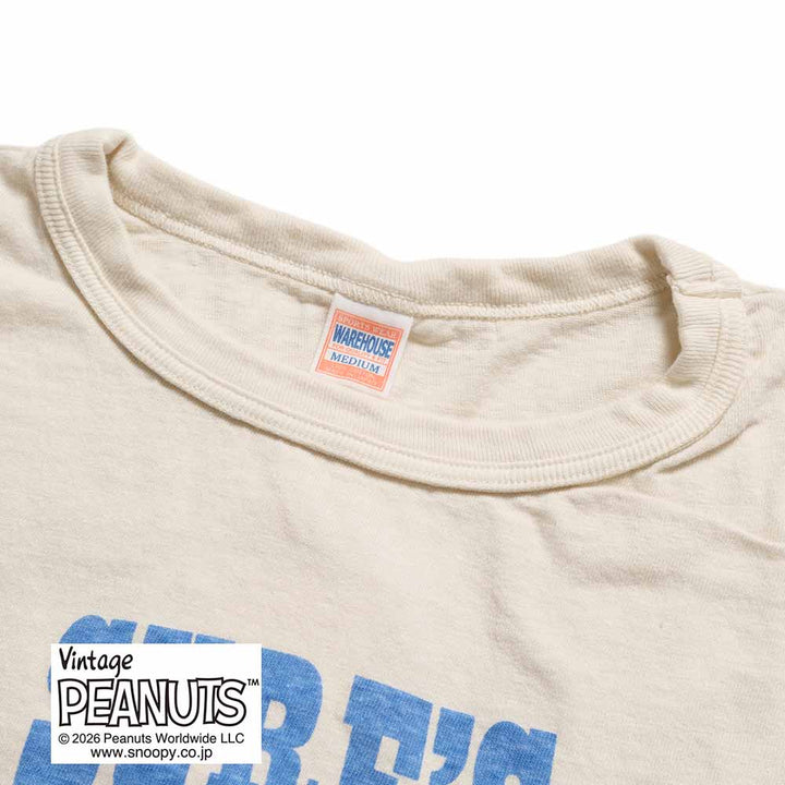 WAREHOUSE - S/S T-SHIRT - SURF’S UP - SNOOPY - YP126S-1