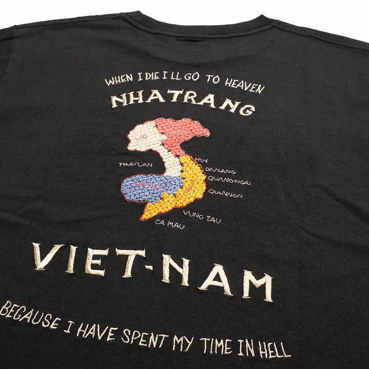 TAILOR TOYO - S/S SUKA T-SHIRT - EMBROIDERED - VIET-NAM - TT79745
