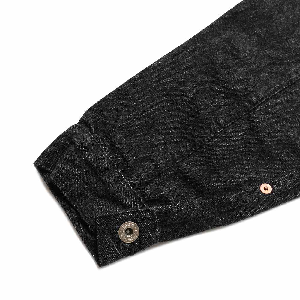 REMI RELIEF - 12oz DENIM WW2 MODEL JKT BLACK - RN31393069