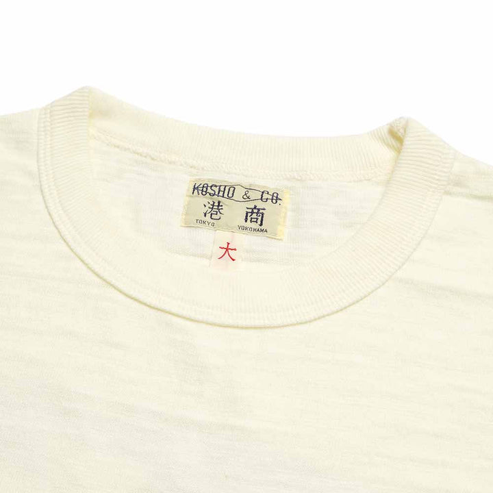 TAILOR TOYO - KOSHO & CO. SLUB YARN T-SHIRT - 一番 (Ichiban) - TT79713