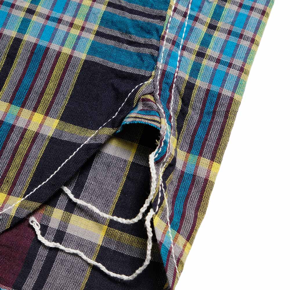 SUGAR CANE - MADRAS CHECK BUTTON DOWN SHIRT - SC39738