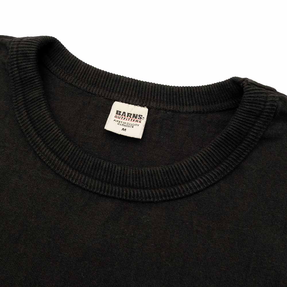 BARNS - 10/- 90's Heavy Weight L/S Print T-shirt - Delicious PIZZA - BR-25407