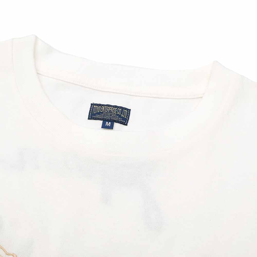TAILOR TOYO - S/S SUKA T-SHIRT - EMBROIDERED - DRAGON - TT79588