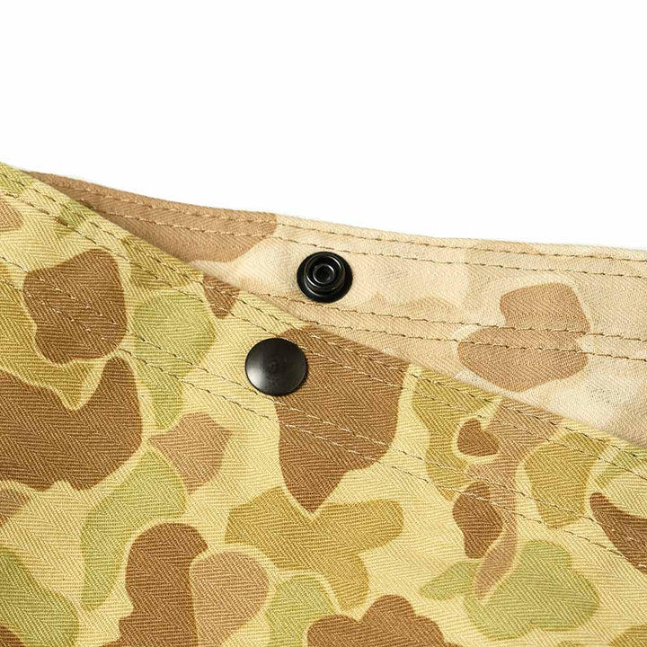 BUZZ RICKSON'S - HERRINGBONE TWILL CAMOUFLAGE REVERSIBLE BAG - SOLD MODEL - BR02831