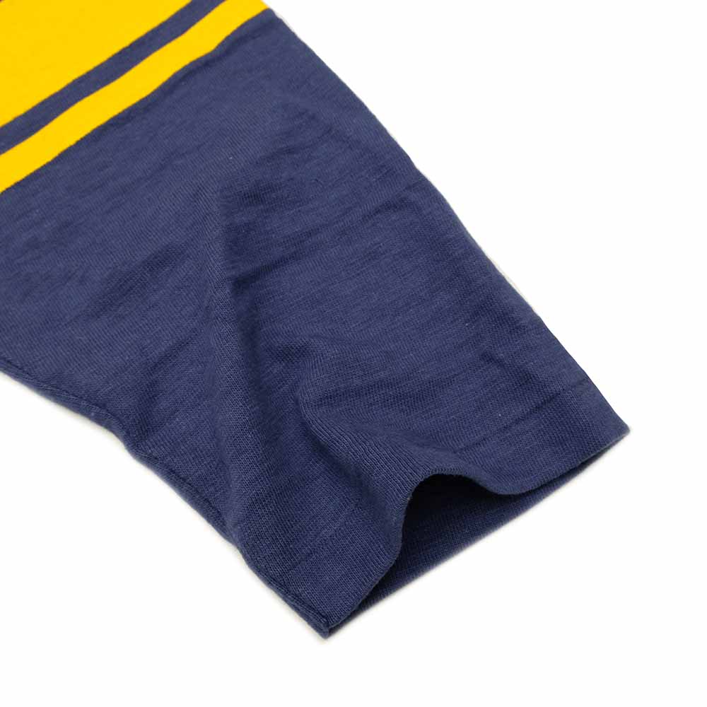 WAREHOUSE - 7/10 SLEEVE FOOTBALL T-SHIRT - NO. 70 - 4063NO-25