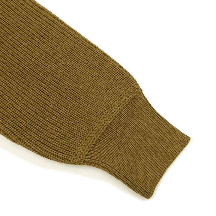 BUZZ RICKSON'S - SWEATERS, WOOL, TURTLE NECK, O.D. - BUZZ RICKSON KNITTING MILLS - BR90258