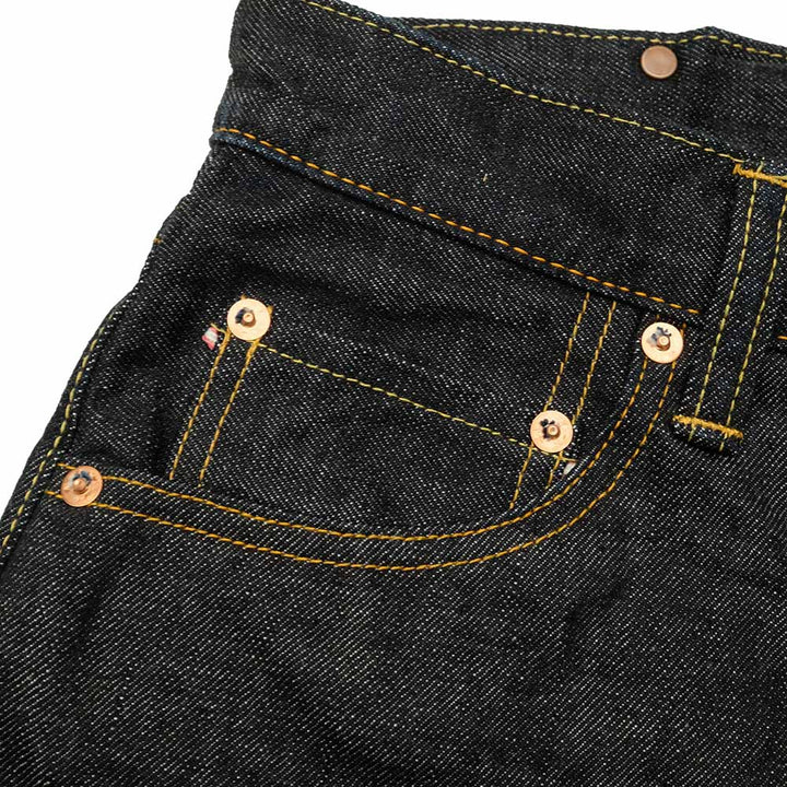 MOMOTARO JEANS - Doutan Label - Extra Dark Indigo Slim Tapered - Zip-fly - G014-MZ