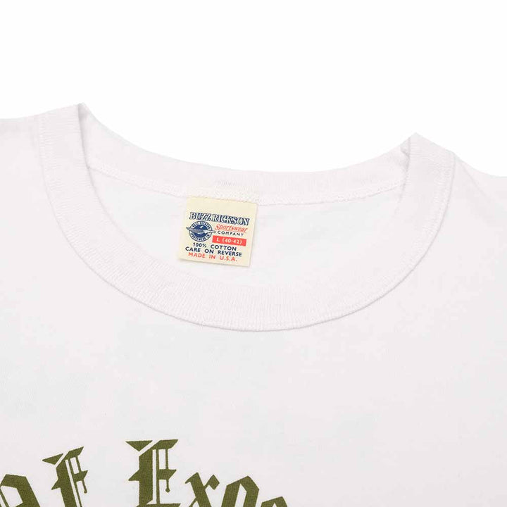 BUZZ RICKSON'S - S/S T-SHIRT - USAF TEST PILOT SCHOOL - BR79621