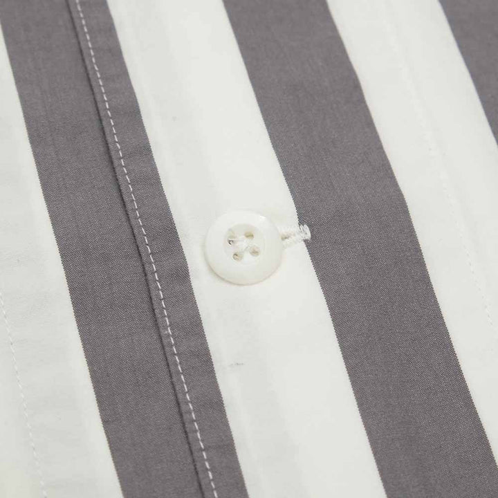 BARNS - WIDE STRIPE L/S SHIRT - BR-24200