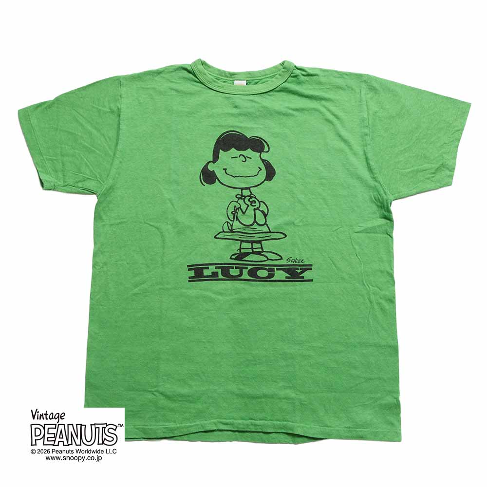 WAREHOUSE - S/S T-SHIRT - I DON'T CARE - LUCY - YP126S-3