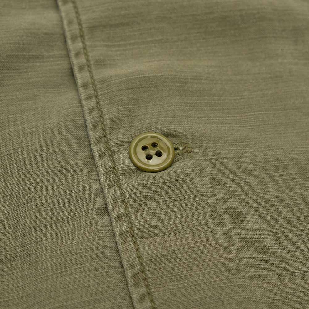 REMI RELIEF - WIDE MILITARY S/S SHIRT - Small Flower Studs - RN28369222