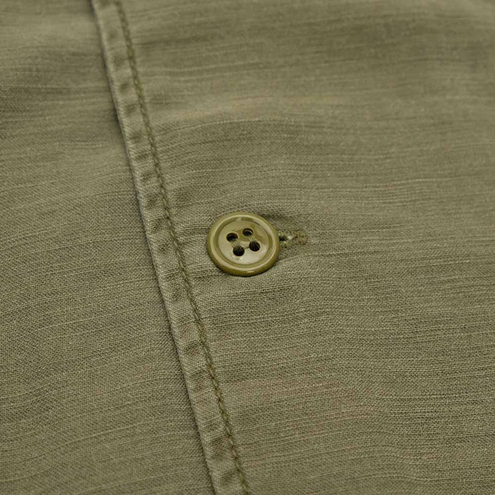 REMI RELIEF - WIDE MILITARY S/S SHIRT - Small Flower Studs - RN28369222