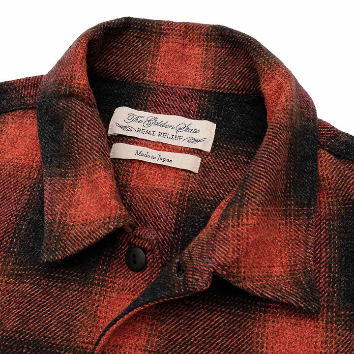 REMI RELIEF - TWILL PLAID SHIRT - RN29373073