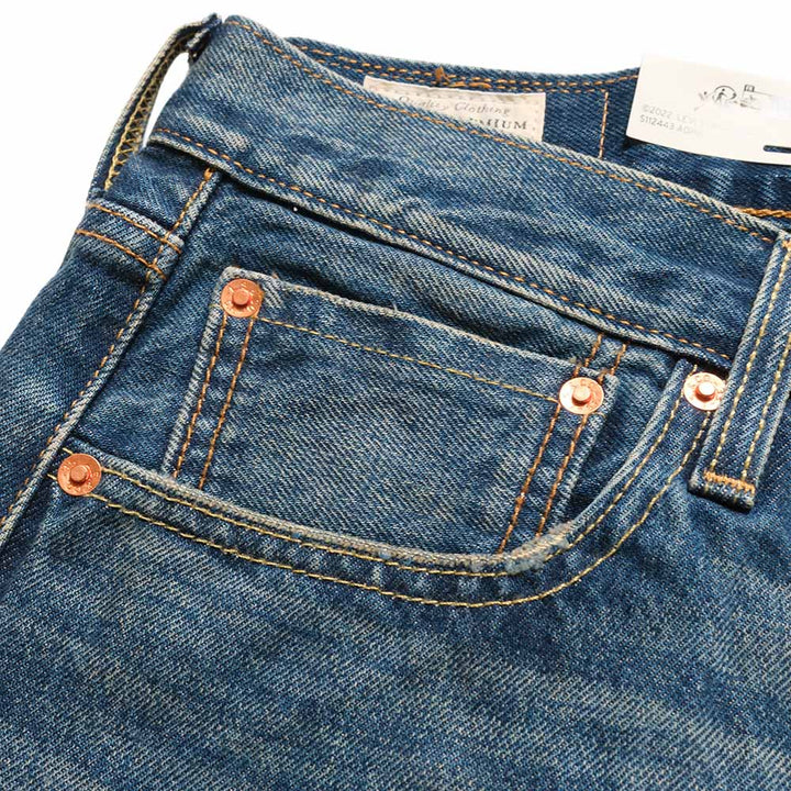 Levi's - 501® ORIGINAL JEANS - Medium Indigo - 501-3906
