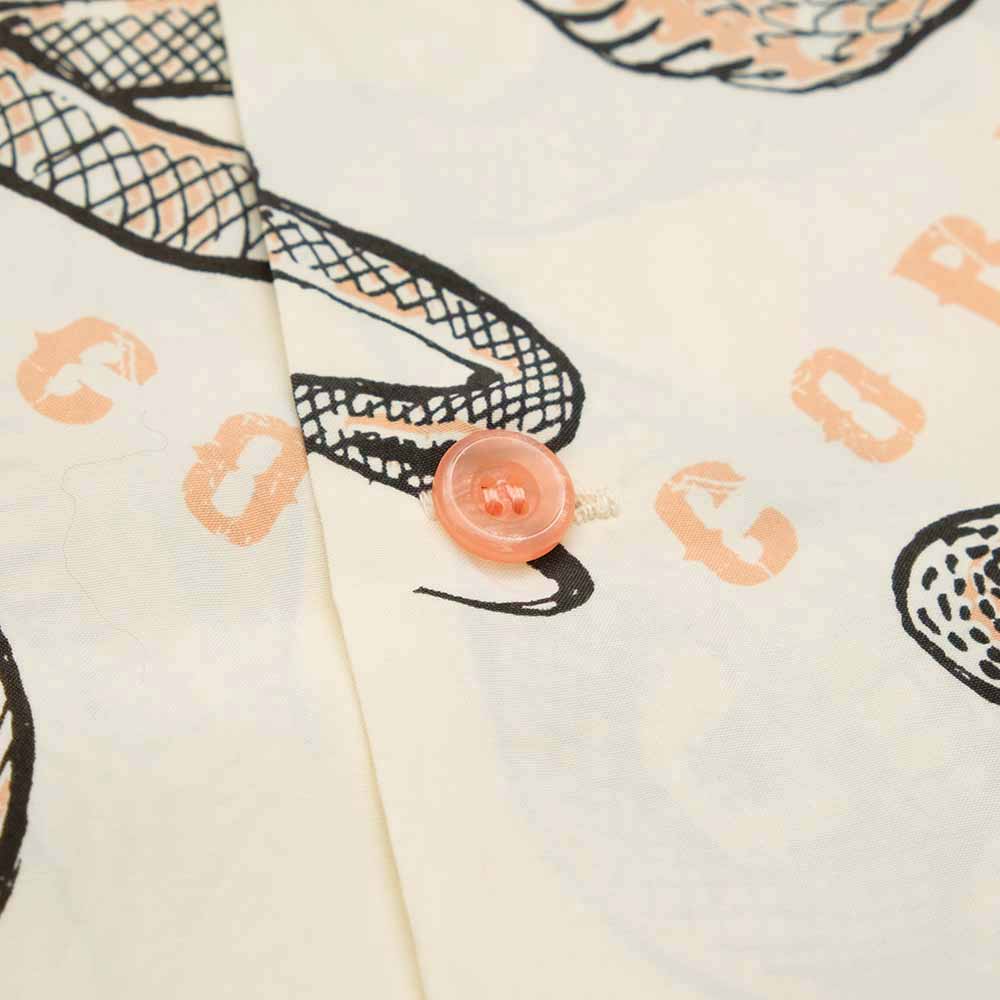 STAR OF HOLLYWOOD x VINCE RAY - HIGH DENSITY RAYON OPEN SHIRT - KING COBRA - SH39488