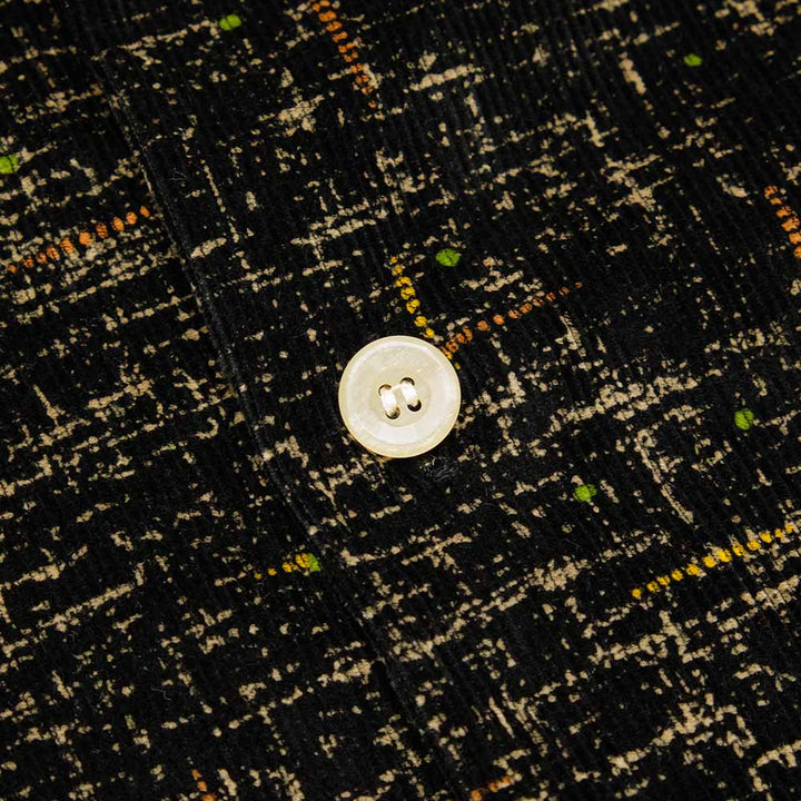 STYLE EYES Corduroy Sports Shirt IKAT SE29172