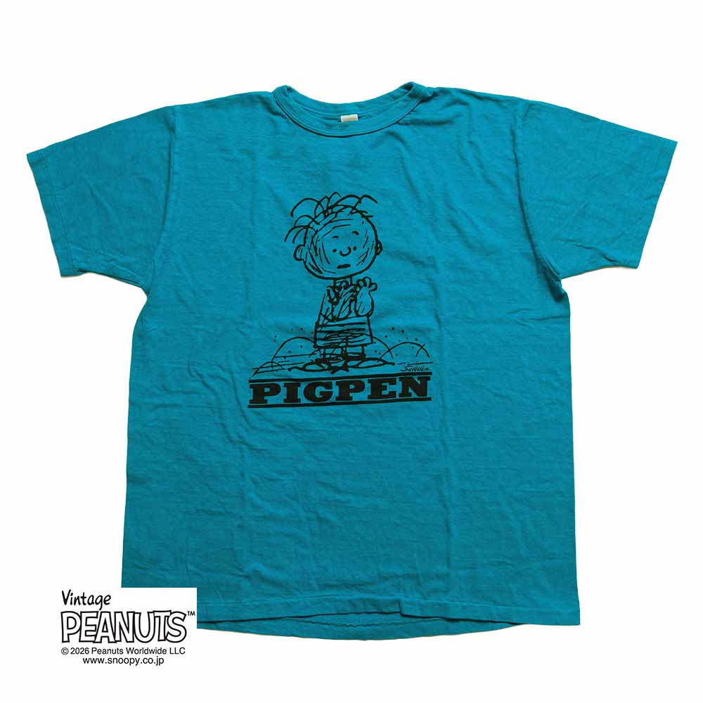 WAREHOUSE - S/S T-SHIRT - I'M A DUST MAGNET! (PIG PEN) - YP126S-5