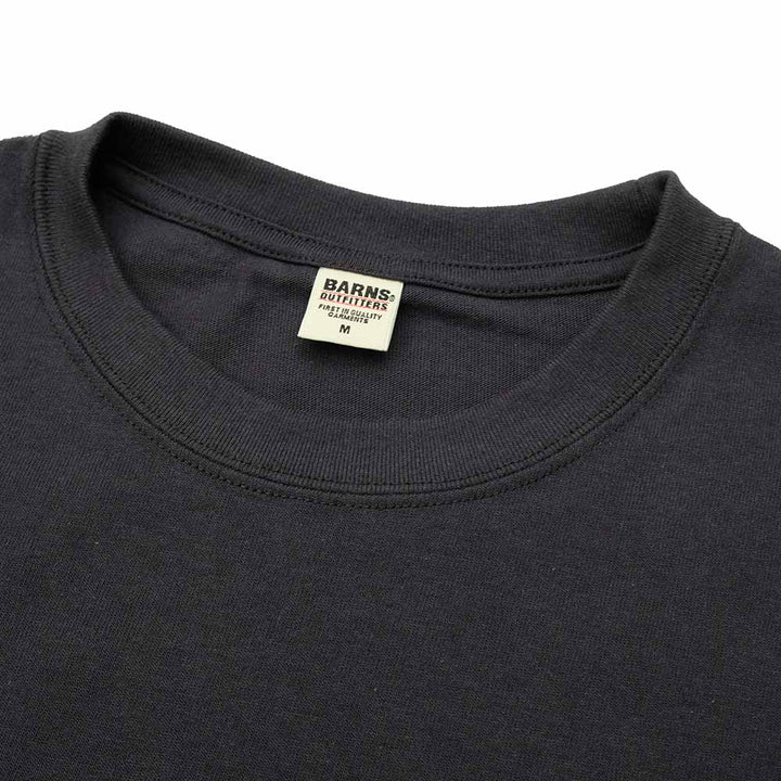 BARNS - BOXY L/S PRINT T-SHIRT - MOTORCYCLELADY - BR-25403