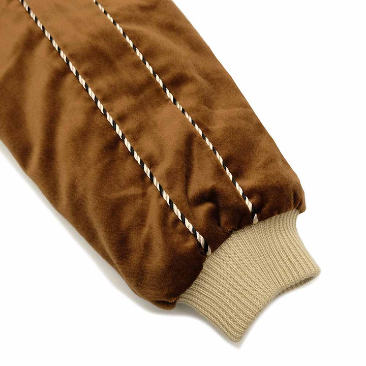 TAILOR TOYO - Velveteen Souvenir Jacket - WHITE DRAGON × BLACK EAGLE - TT15792-138