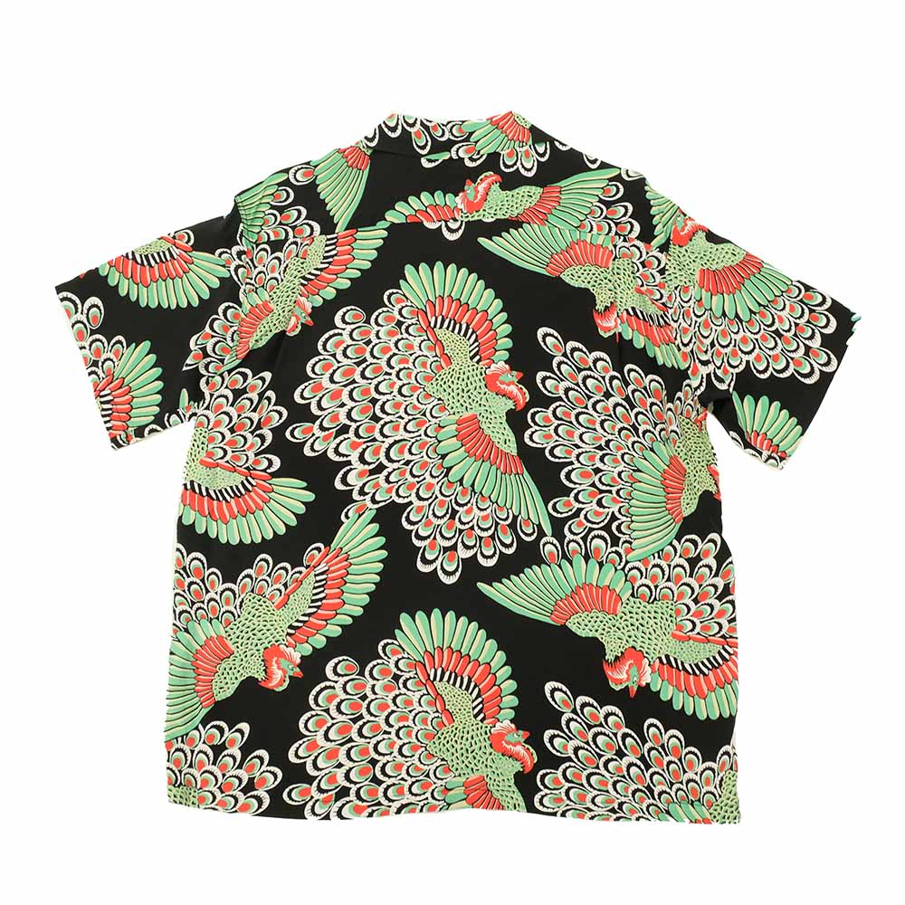SUN SURF - RAYON HAWAIIAN SHIRT - PEACOCK - SS39428