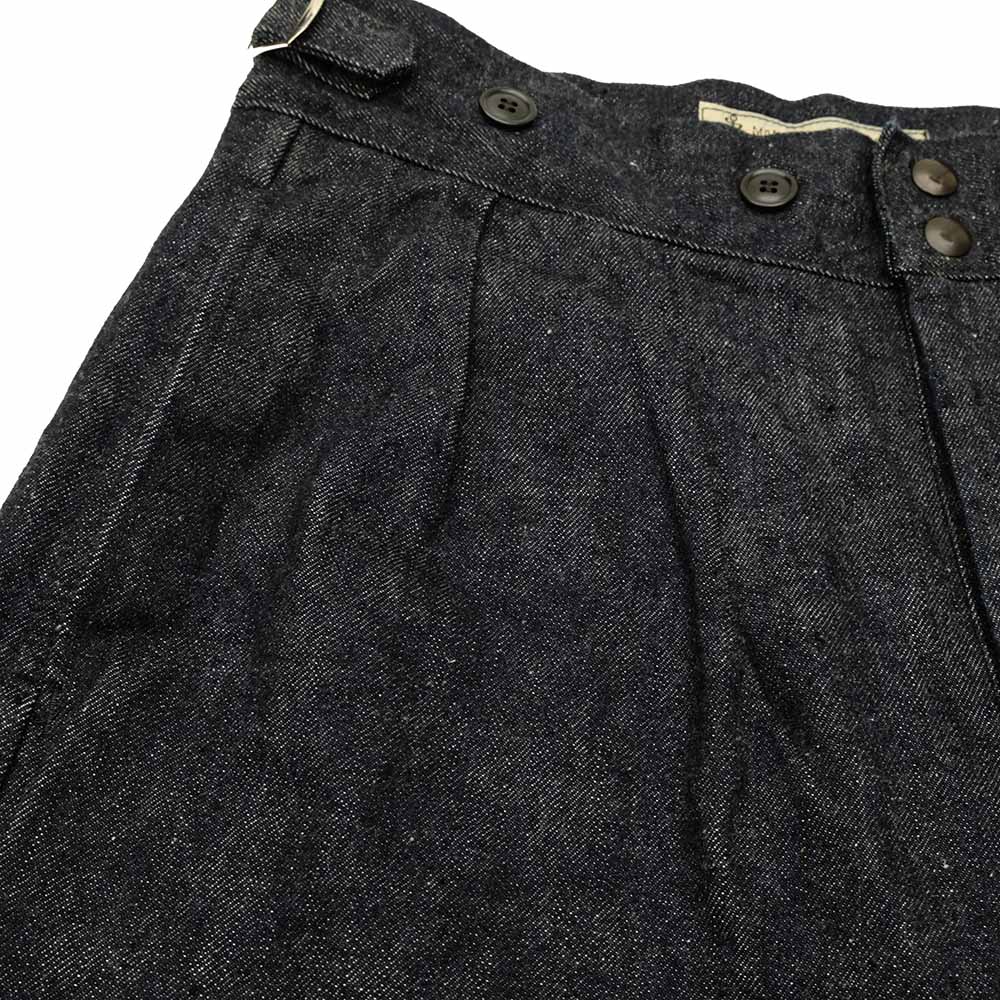 SUGAR CANE - Mister Freedom - NAVAL CLOTHING TAILORS - DIGGERS TROUSERS - 13.5oz.BLUE DENIM - SC42602