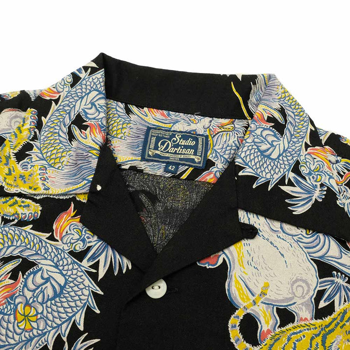 STUDIO D’ARTISAN - Aloha Shirt - Tornado Pig - 5721