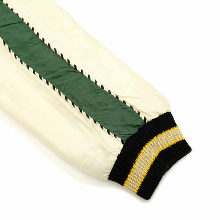 TAILOR TOYO - Acetate Souvenir Jacket - WHITE TIGER x LANDSCAPE - (AGING MODEL) - TT15545-145