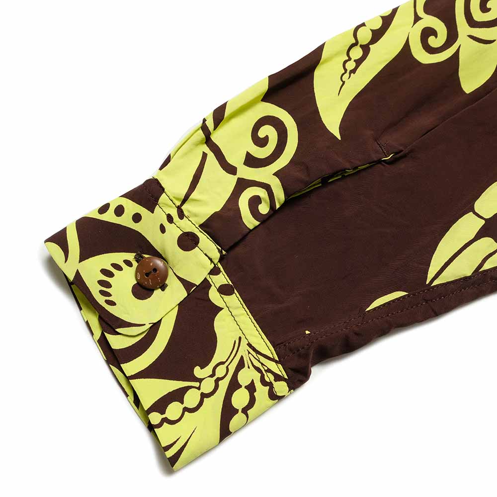 SUN SURF - STORE LIMITED - L/S RAYON HAWAIIAN SHIRT - PICTOGRAPH FLOWER - SS39616LS