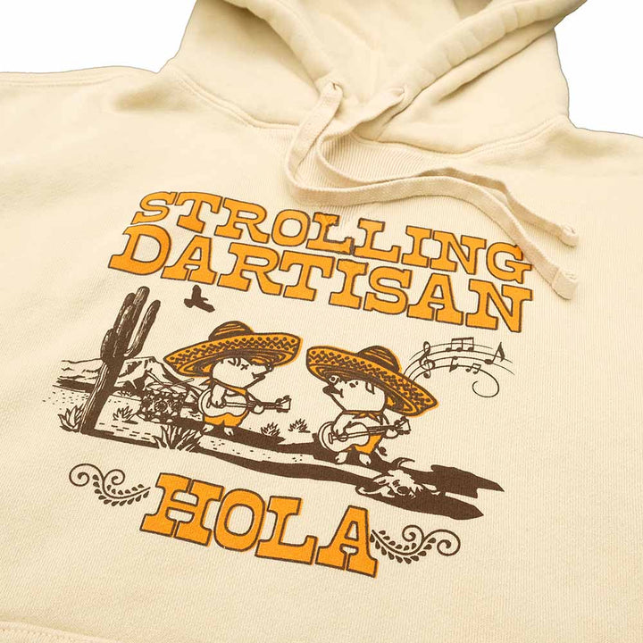 STUDIO D’ARTISAN - PRINT HOODIE - HOLA - 8157B