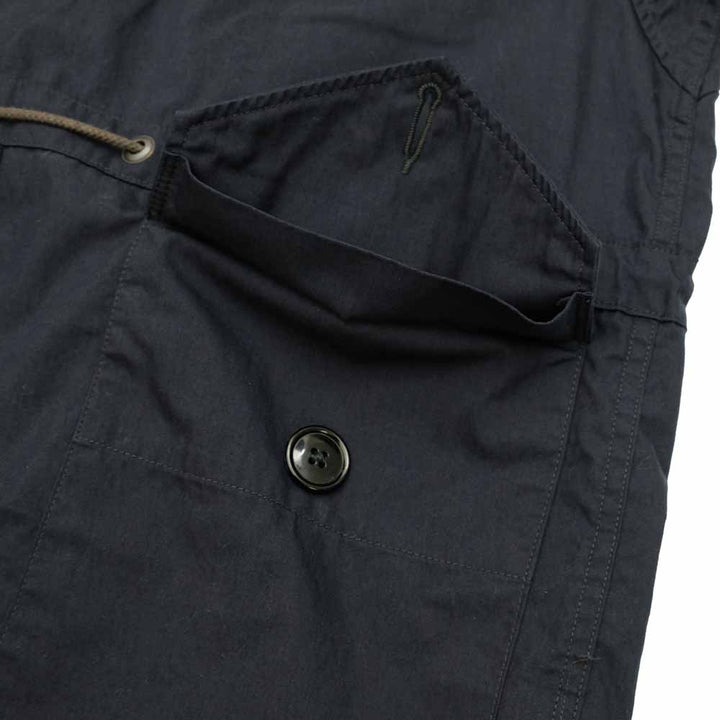 Sewing Chop O'alls - ROYAL NAVY SMOCK PARKA - SC233L02