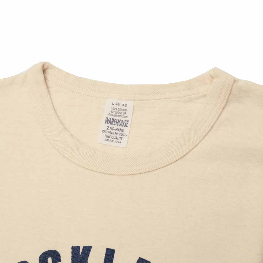 WAREHOUSE - 2ND HAND SERIES - Lot.4064 - S/S T-SHIRTS - ROCKLAND - 4064ROC-25