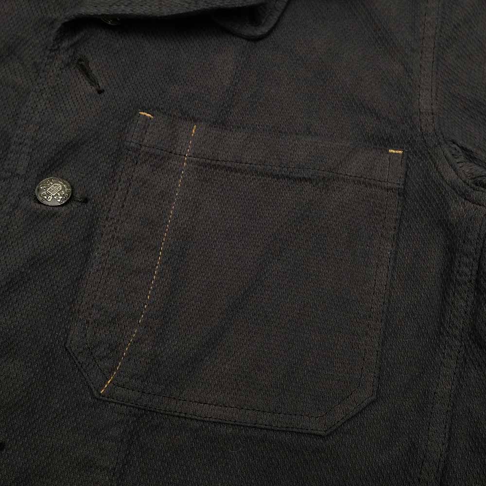 Soundman - Coverall Jacket - Birmingham - Sashiko Style Dobby - M374-454Y
