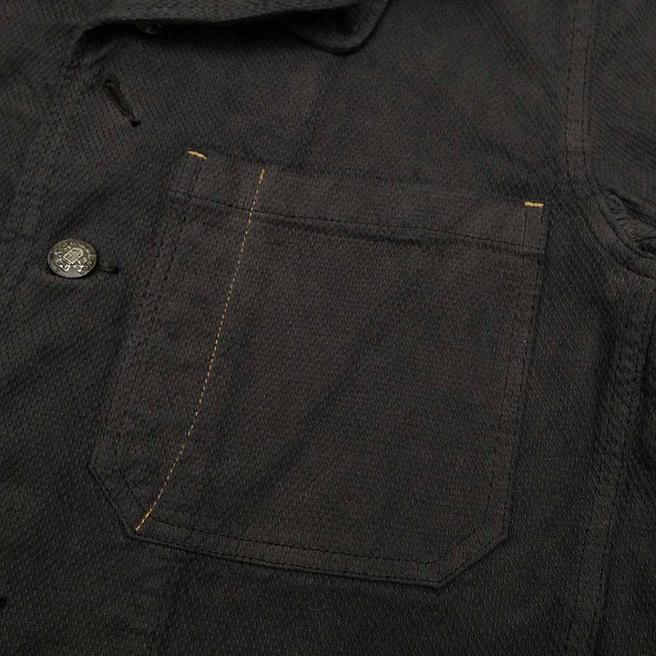 Soundman - Coverall Jacket - Birmingham - Sashiko Style Dobby - M374-454Y