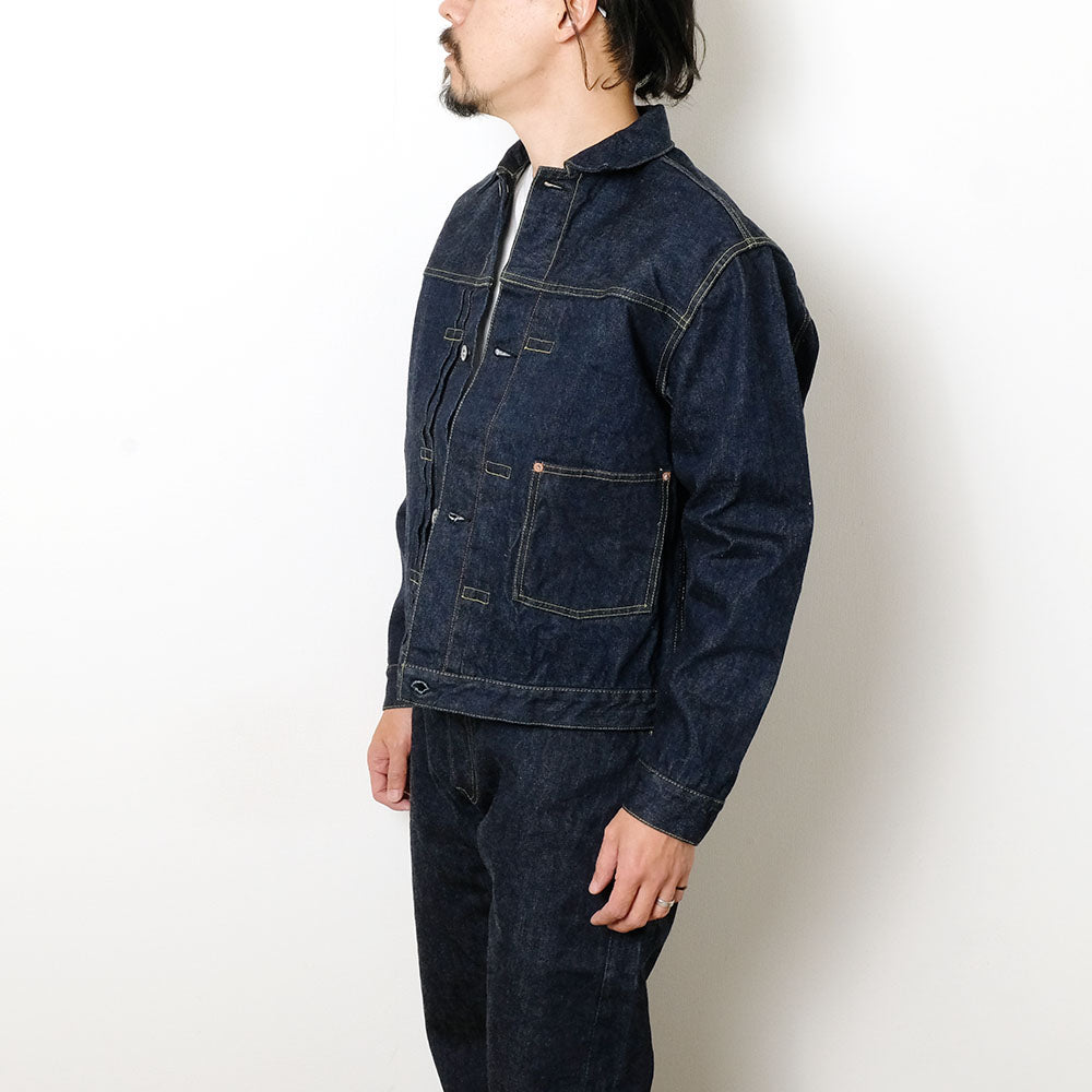 BONCOURA - 1st Jacket 43 WWⅡ Natural Indigo Dye 15th Anniversary Model - BO-43XX-JKT