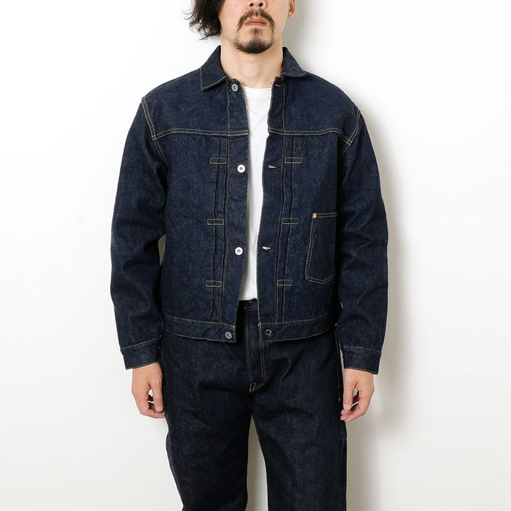 BONCOURA - 1st Jacket 43 WWⅡ Natural Indigo Dye 15th Anniversary Model - BO-43XX-JKT