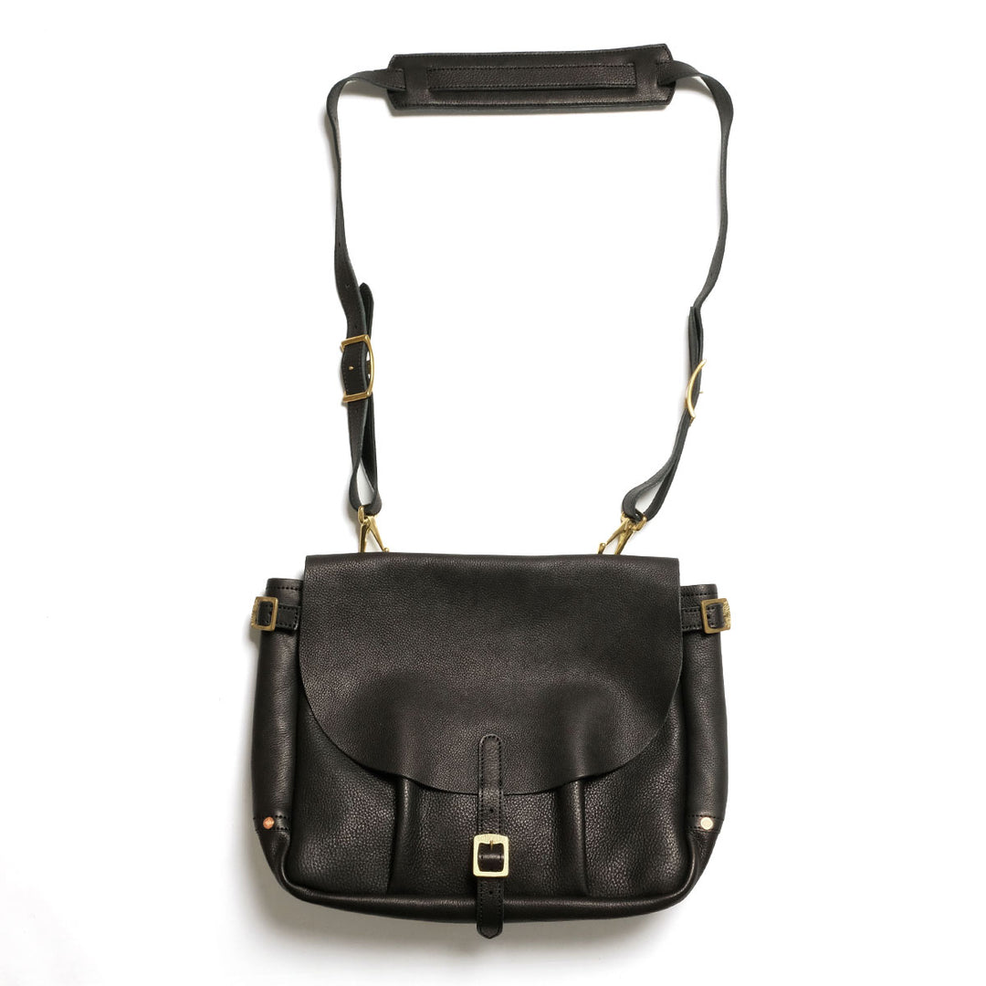 BONCOURA - Mail Bag Leather - Black - BO-MAIL-26