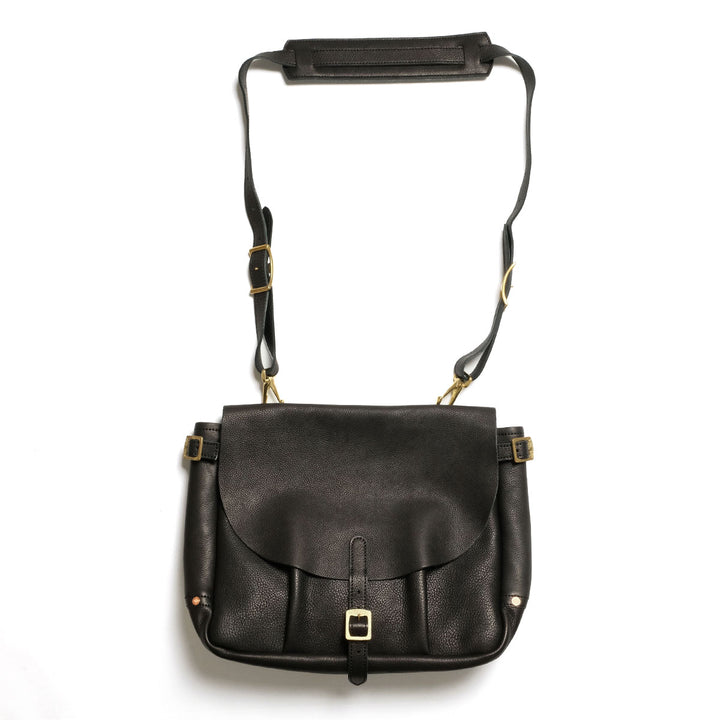 BONCOURA - Mail Bag Leather - Black - BO-MAIL-26