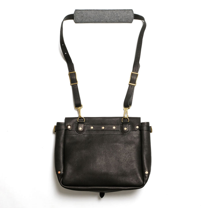 BONCOURA - Mail Bag Leather - Black - BO-MAIL-26