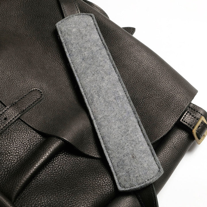 BONCOURA - Mail Bag Leather - Black - BO-MAIL-26