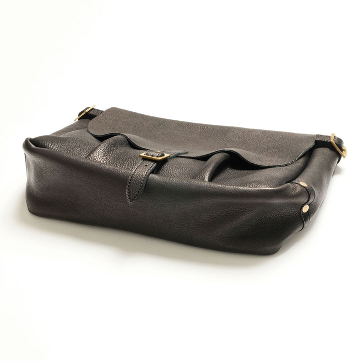 BONCOURA - Mail Bag Leather - Black - BO-MAIL-26