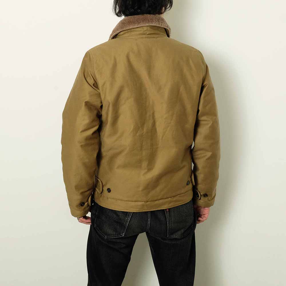 IRON HEART - WHIPCORD N-1 TYPE DECK JACKET - IHM-35 - KA