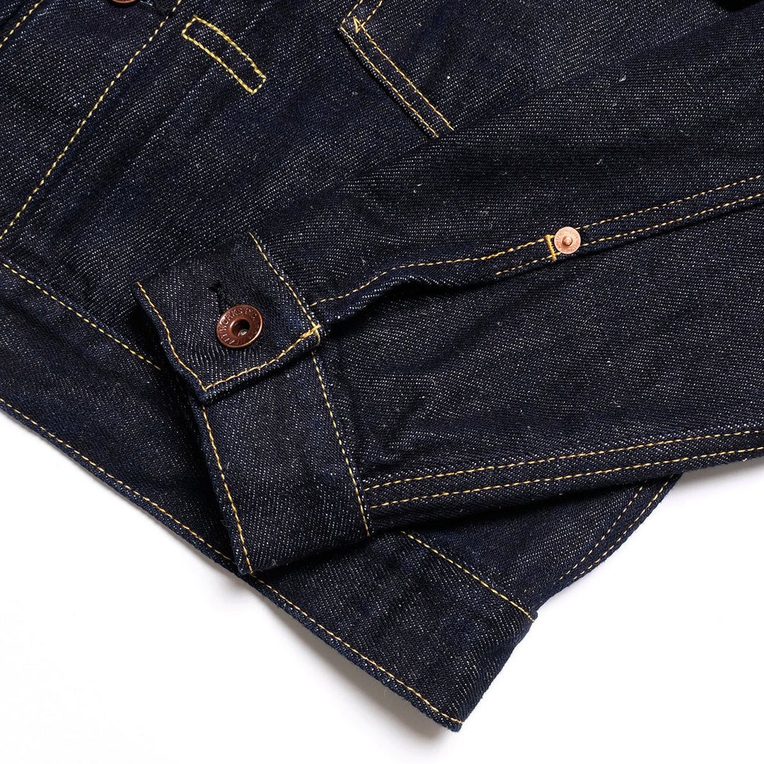IRON HEART - 14oz Linen Denim 2nd Type Jacket - IHJ-163