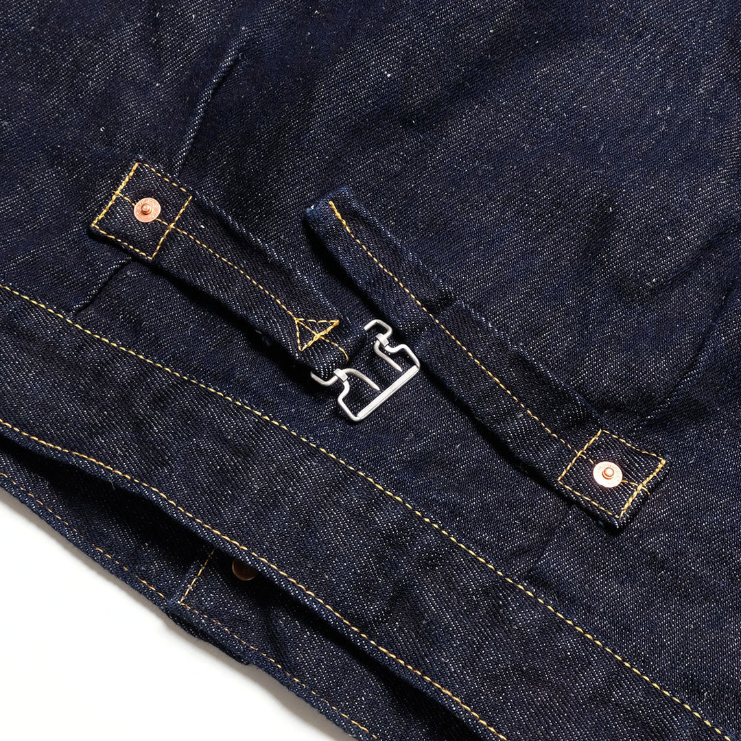 IRON HEART - 14oz Linen Denim 2nd Type Jacket - IHJ-163