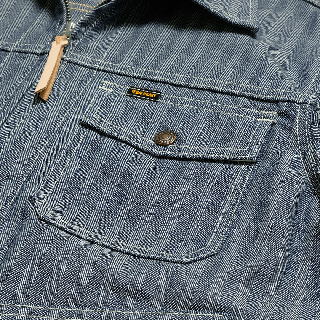 IRON HEART - Herringbone Work Jacket - IHJ-164
