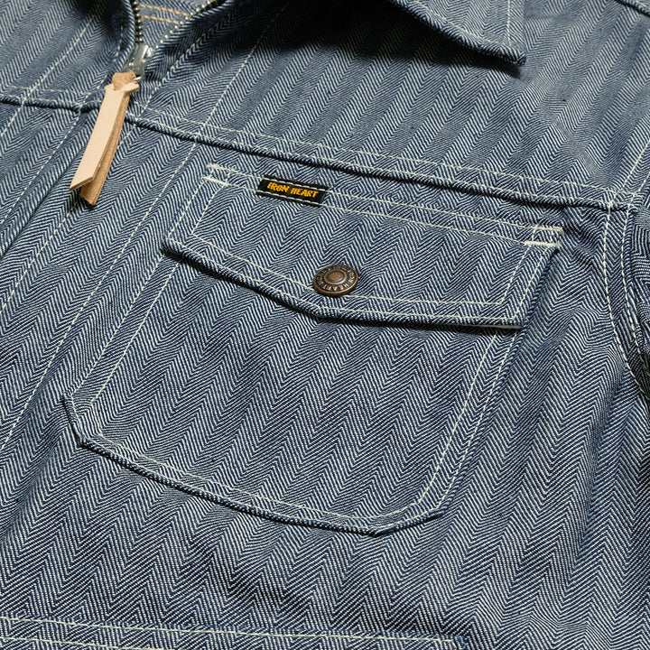 IRON HEART - Herringbone Work Jacket - IHJ-164